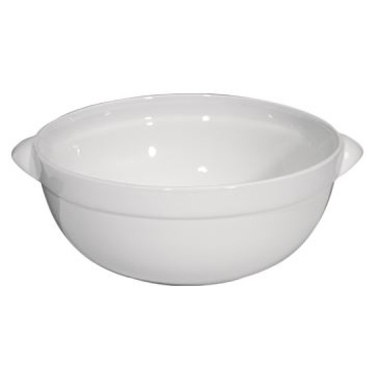 Σαλατιέρα πορσελάνινη με 2 χερούλια 36x11εκ.