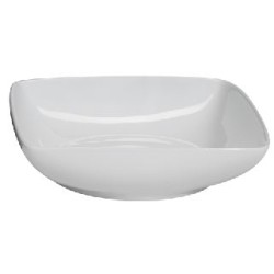 Σαλατιέρα πορσελάνης τετράγωνη λευκή 16,5εκ. TETRA