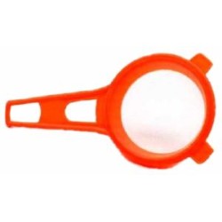 Στραγγιστήρι πλαστικό με σίτα πλαστική χρωματιστό 10εκ.