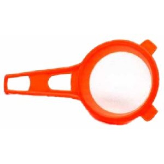 Στραγγιστήρι πλαστικό με σίτα πλαστική χρωματιστό 14εκ.