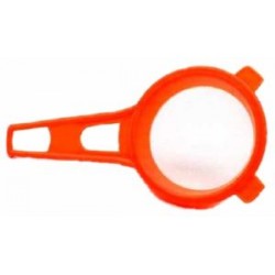 Στραγγιστήρι πλαστικό με σίτα πλαστική χρωματιστό 9εκ.