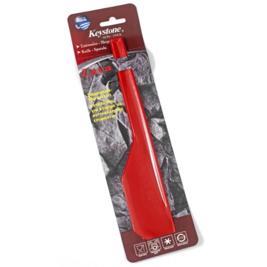 Σπάτουλα-μαχαίρι πλαστικό για αντκολλητικές επιφάνειες 24εκ.