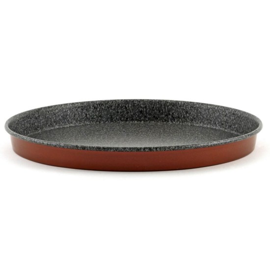 Ταψί πίτσας αντικολλητικό βαθύ 32x3εκ. Hermes