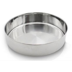 Ταψί στρόγγυλο inox 18/C 30εκ.