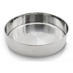 Ταψί στρόγγυλο inox 18/C 24εκ.