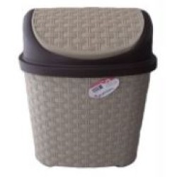 Κάδος απορριμάτων πλαστικός παλλόμενος 5.5L 22x15x30εκ.