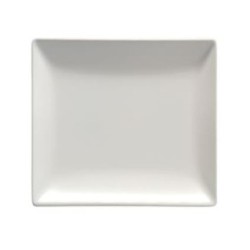 Πιάτο φρούτου τετράγωνο άσπρο ματ 18x18εκ. Elite