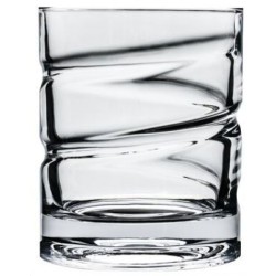 Σετ 6 ποτήρια ουίσκυ κρυστάλλινα 330ml Spiral