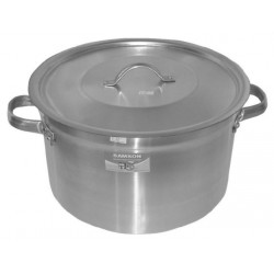 Χύτρα αλουμινίου σατινέ επαγγελματική 5mm 18x11εκ. 2.8L