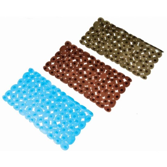 Βεντούζα μπάνιου αντιολισθητική PVC 70x36εκ. ΠΕΤΡΑ