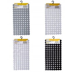 Βεντούζα μπάνιου αντιολισθητική PVC 70x40εκ. Κύκλοι