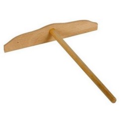 Σπάτουλα κρέπας ξύλινη 18x25εκ.