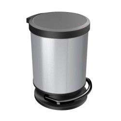Κάδος απορριμμάτων πλαστικός με πεντάλ 35,7x30,2x43,2εκ. 20L Paso