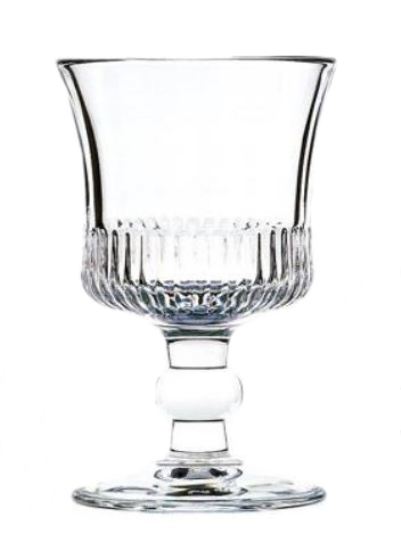 Ποτήρια: Ποτήρι νερού κολωνάτο με ραβδώσεις 250ml Richelieu