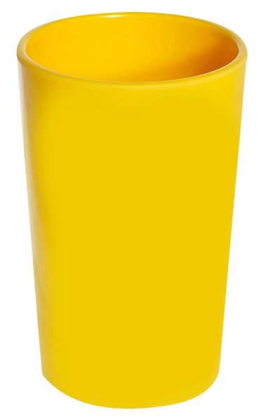 Ποτήρια: Ποτήρι νερού μελαμίνης κίτρινο 11x7εκ. Family